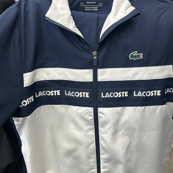 Last Ones Lacoste Men’s Taffeta Tennis Jacket + Pants - NWT - Picture 5 of 5